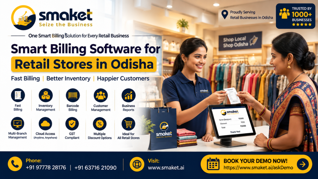 Smart Billing Software for Retail Stores in Odisha